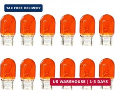 Bulk 12 pack 7440NA 7440A 7440 Amber Bulb, 7440NAll T20 WY21W 12V 21W Turn Sign