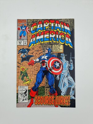 Captain America #397 February 1992 Marvel Comics Scourge Lurks