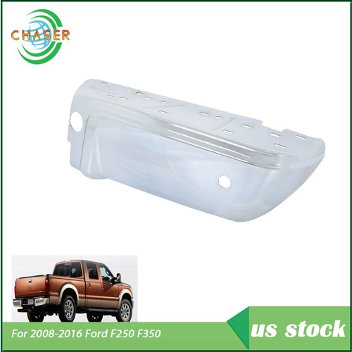 Fit For Ford F250 F350 2008-2015 2016 New Right RH Side Chrome Steel Bumper End - 第 1/12 張圖片
