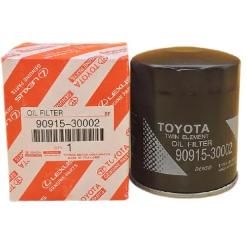 TOYOTA GENUINE Oil Filter For Diesel Motors 90915 - 30002 set of 3 new - Image 2 of 3