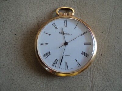 Herren Champ de Coeur Swiss Made Quarz Taschenuhr funktioniert