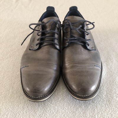 NoGRZ German Dress Shoe Gray Color Leather Material See  display picture 3