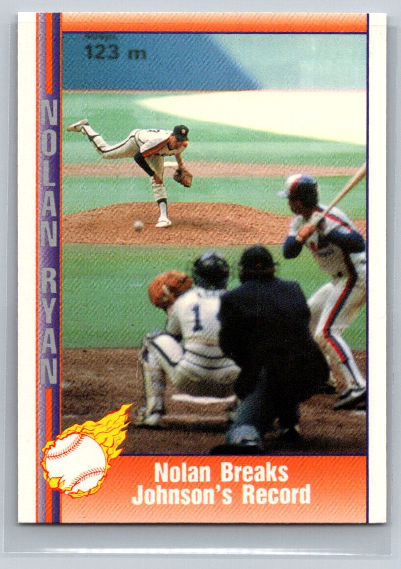 #12 Nolan Ryan Houston Astros 1993 Pacific McCormick Nolan Ryan Milestones
