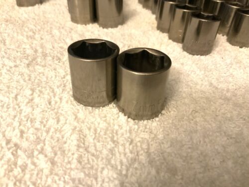 Craftsman 3/8 Antrieb 6pt flach "Inv-G" Serie METRISCH Buchse 9-19 mm Auswahl - USA - Bild 17 von 19