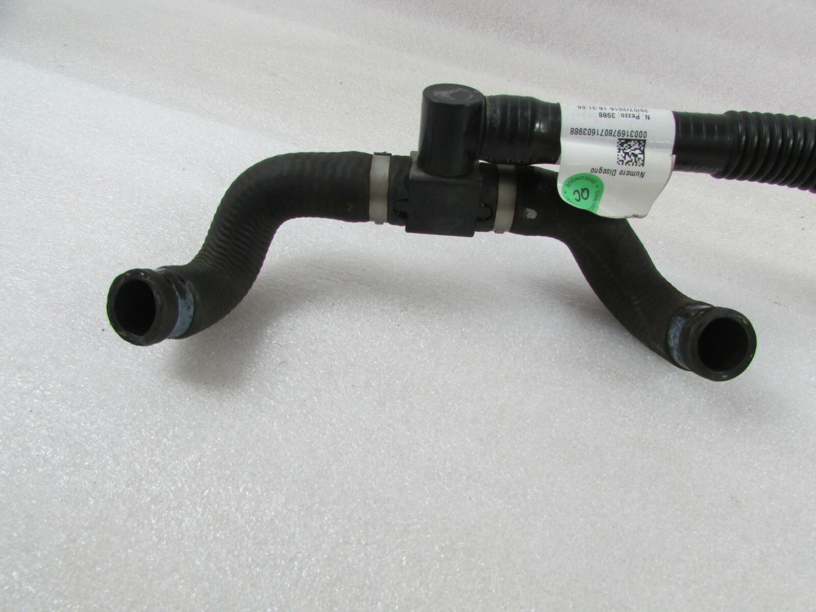 Ferrari 488, Engine Side Secondary Air Pump Pipe, Used, P/N 316978