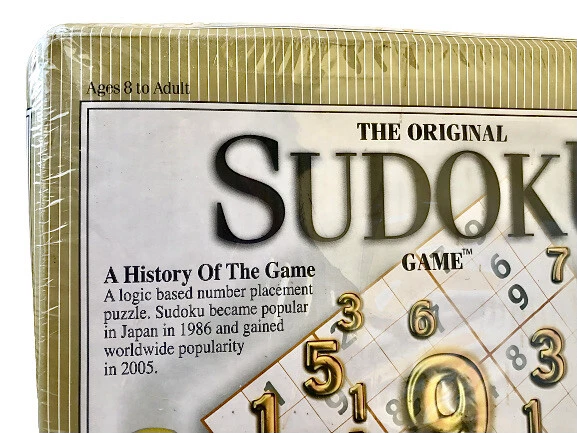 The Original Sudoku Board Game with Bonus 50 Kakuro Games 2006 Target New Sealed - Image 2 of 4