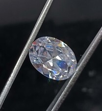 Festive Big Sale White Zircon 15.30Ct IGL Certified Oval Cut Loose Gemstone SPC2