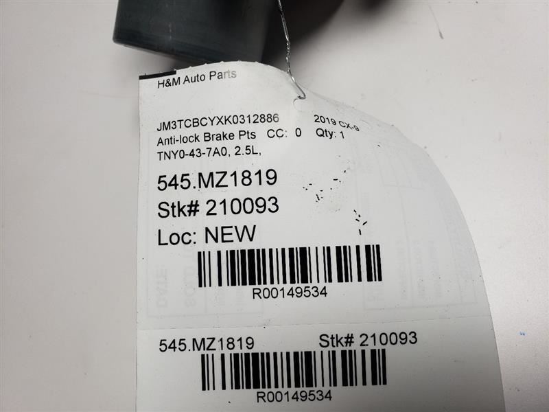 2019 Mazda CX-9 Anti-Lock Brake Part ABS Module OEM TNY0-43-7A0 | eBay
