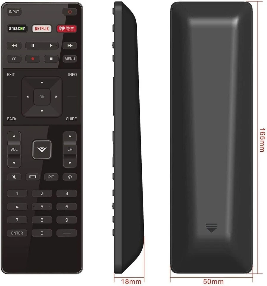 NEW XRT122 Remote Control for All VIZIO E-Series D-Series LED HDTV Smart TV - Image 3 of 4