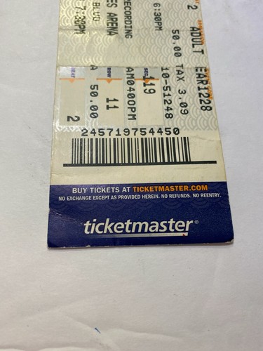 Phish Konzertkarte 28. Dezember 2009 American Airlines Arena Miami, FL unbenutzt - Bild 5 von 6
