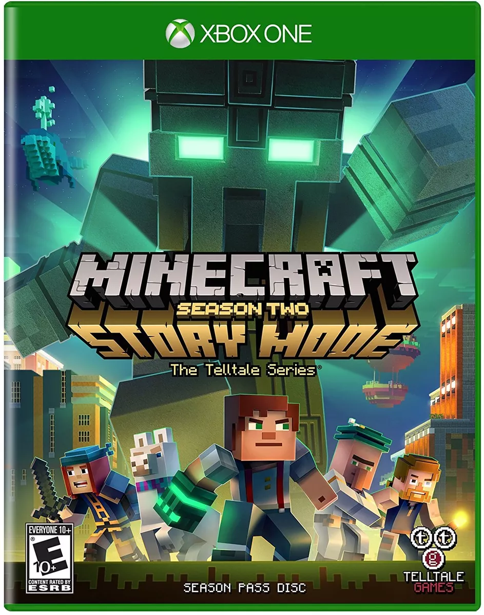 Minecraft: Story Mode Season Two 2 Season Pass Disc (Microsoft Xbox One,  2017) 816563020139