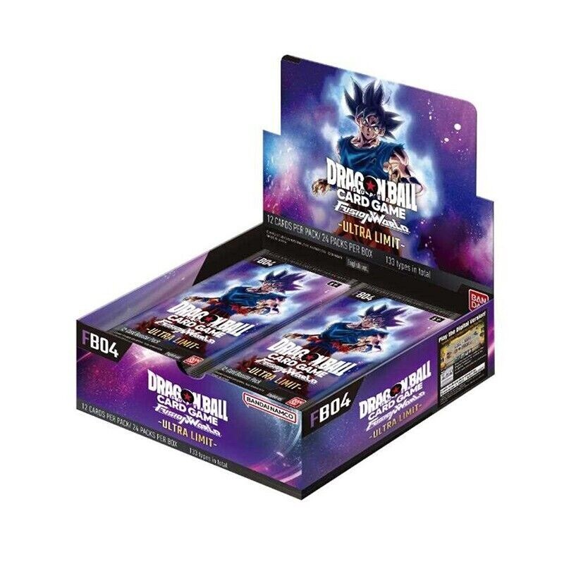 DRAGON BALL SUPER TCG Box FUSION WORLD FB04 FB-04 ULTRA LIMIT - English
