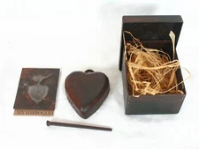 JAN BARBOGLIO HAND FORGED IRON HEART & NAIL IN BOX