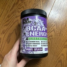 EVLution Nutrition BCAA Energy Plus Electrolytes Grape Splash