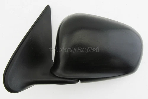 Rover 400 RT (95-00) Left Side Manual Adjustable Door Mirror Matte Black Grained
