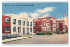 Windham High School Willimantic CT - Early Linen View