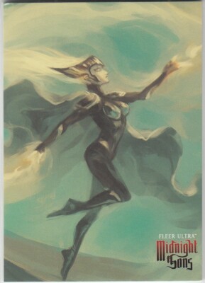 2023 Fleer Ultra Marvel Midnight Sons Insert Shades JENNIFER KALE/ANDRE MEISTER