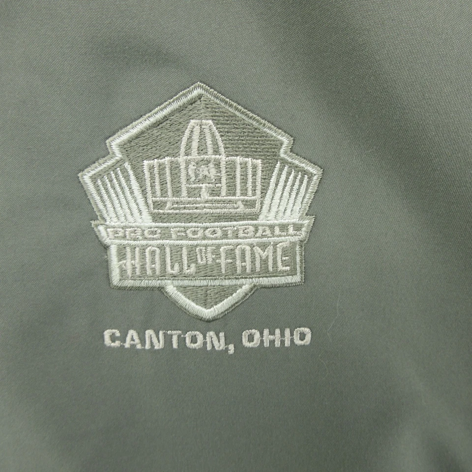 Chaleco Greg Norman Para Hombres 2XL Gris Cortavientos Fútbol Profesional Salón de la Fama Salón de la Fama Golf Foto 3 de 4