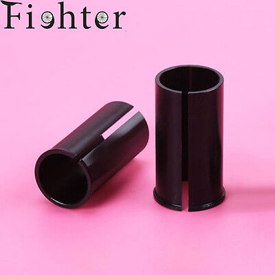31.6mm Seatpost to 27.2mm Bicycle Seat Tube Sleeve Shim Adapter-60mm Black