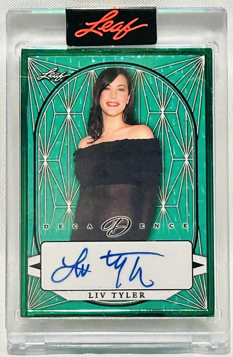 LIV TYLER 2023 LEAF POP CENTURY DECADENCE GREEN FRAMED