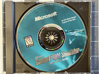 Microsoft Combat Flight Simulator WWII Europe Series, 1998 PC Big