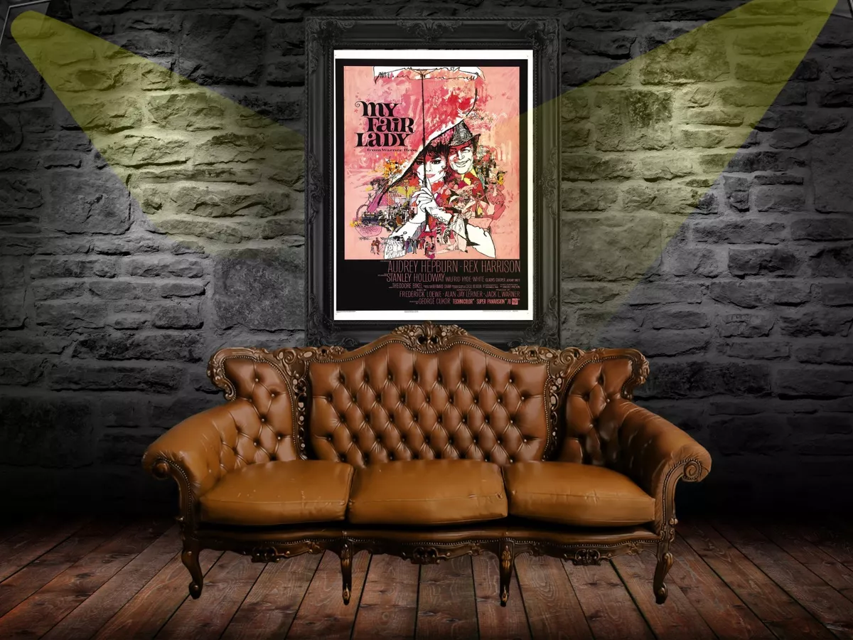 My Fair Lady 1964 Movie Poster Print A0 A1 A2 A3 A4 A5 A6 MAXI C396
