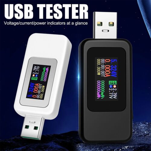 Genaue Messung USB Tester mit Spannungsstrom- und Temperaturanzeige - Bild 1 von 21