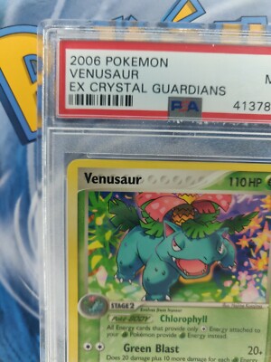 Pokemon Card 2006 Pokemon Ex Crystal Guardians Venusaur NONHOLO