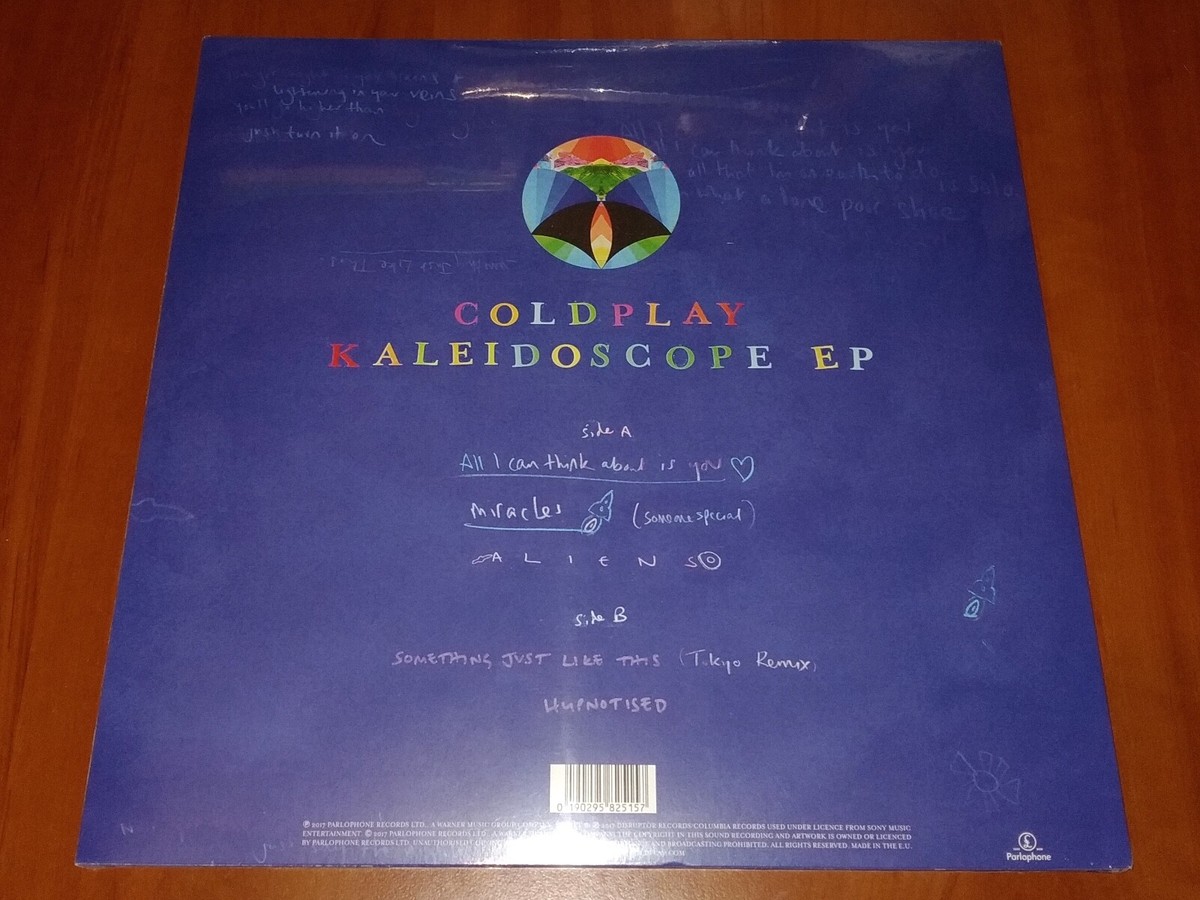 COLDPLAY KALEIDOSCOPE EP LP *EU* 2017 PARLOPHONE BLACK VINYL LTD