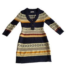 Urban Outfitters Uo Isla Fair Isle Sweater Fitted Bodycon Dress Size XS