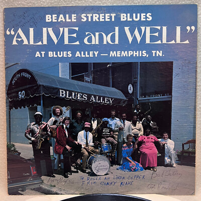 The Blues Alley All Stars, Beale Street Blues ''Alive And Well'' (BAR-978) VG+ LP