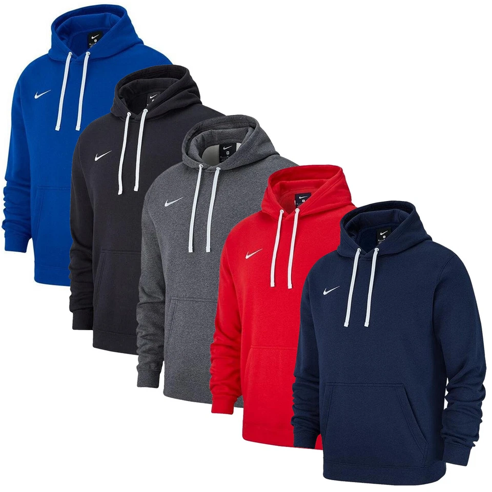 Nike Team Club 19 Kapuzenpullover - Schwarz, M (AR3239-010)