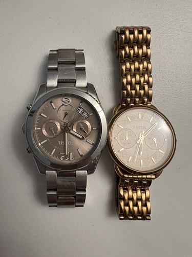 fossil watches stainless steel