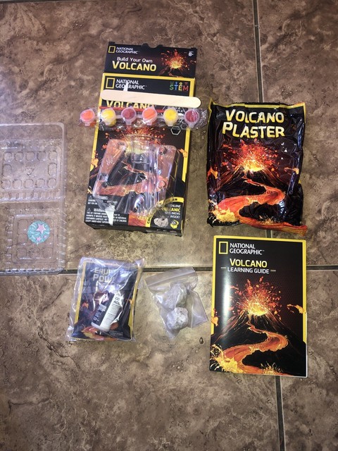 national geographic volcano science kit