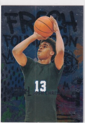 2021 Metal Universe Champions Sky-Box No. FF11 Josh Christopher Fresh Foundation