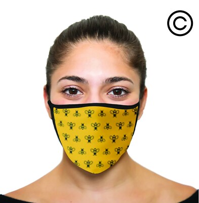 BLACK BEES  Cover your face - face mask