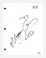 Maggie Grace Signed Autographed Lost The End Episode Script Finale ACOA COA