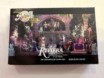 Vintage Riviera Hotel & Casino Las Vegas Deck of Playing Cards-Splash II  New