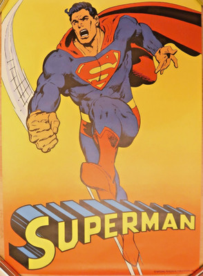 SUPERMAN POSTER VON 1974 EHAPA SUPIE-SHOP G 102
