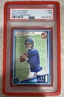 Panini 2025 Donruss Rated Rookie Jaxson Dart #400 Press Proof Red PSA 7
