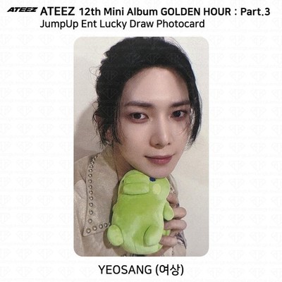 ATEEZ - 【jumpup LD】ATEEZ golden hour 3 トレカ 8種 Ateez Golden Hour Jumpup Photocards Luckydraw -preorder - Etsy