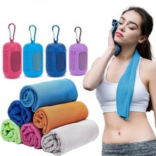 instant Cooling Towel Ice Towel Neck Wrap For Sports Jogging Gym Stay Cool