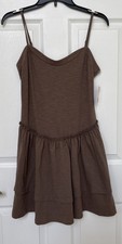 NWT SO Spaghetti Strap Tiered Mini Dress Medium
