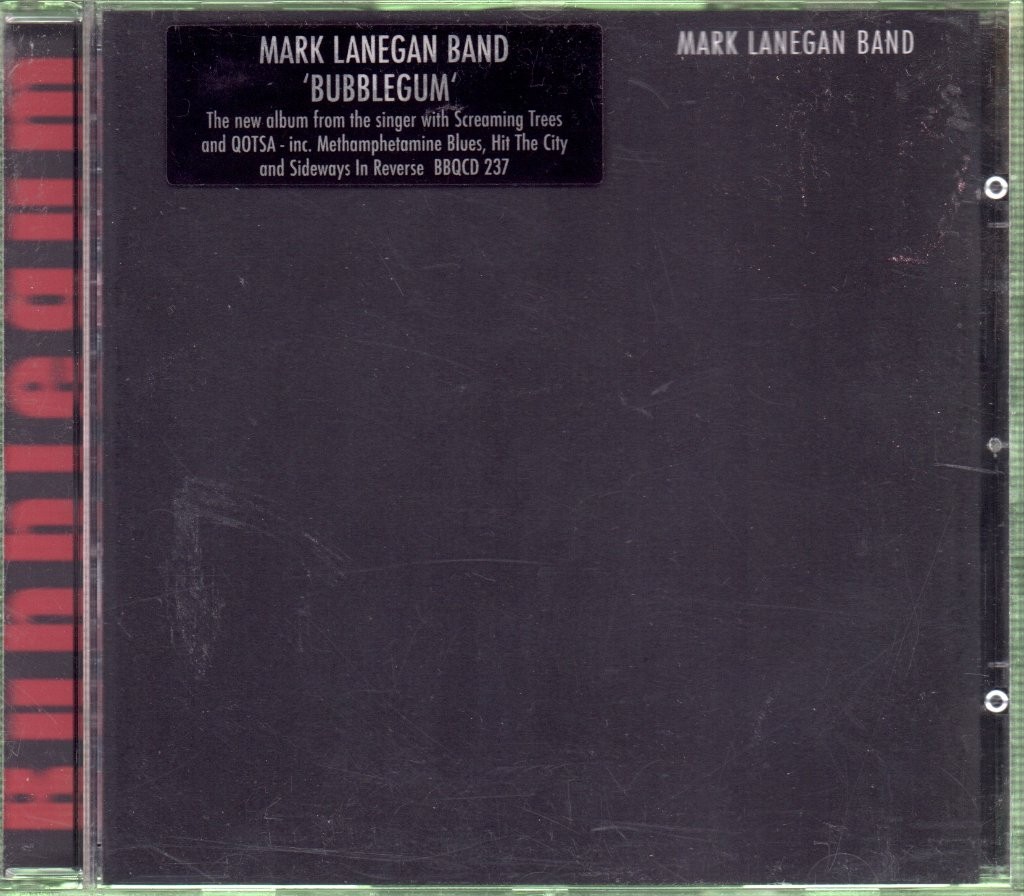 Mark Lanegan Band Bubblegum CD Europe Beggars Banquet 2004 with info sticker on