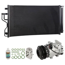 For Hyundai Tucson 2014-2015 A/C Kit w/ AC Compressor Condenser & Drier CSW