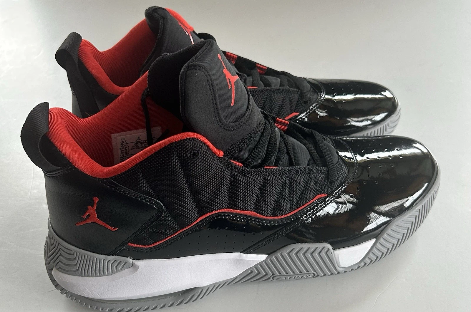 Nike Air Jordan Stay Loyal Men’ Size 10.5 Black Red White DB2884-001 NEW