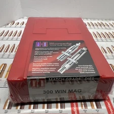 HORNADY #  544351 MATCH GRADE TWO  DIE  SET 300 WIN MAG FACTORY SEALED NOS