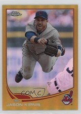 2013 Topps Chrome Gold Refractor 1/50 Jason Kipnis #120 4l3