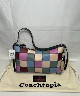 Coachtopia Alter/Ego Slouchy Shoulder Bag Upcrafted Leather Multi 4 CBE00 NWT