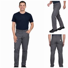 Carhartt Men's 5 Pocket Work Pant Relaxed Fit Canva Gray